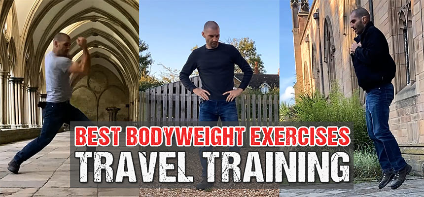 5 Bodyweight Exercises to Train Anywhere, Anytime When Short on Time and Traveling