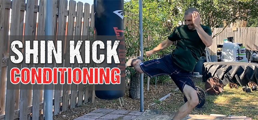 Toughen Your Shins: The Best Heavy Bag Drill for Conditioning Your Shins for Kicking