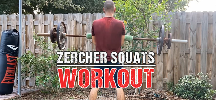 Zercher Squats: The Ultimate Leg Workout for Fighters